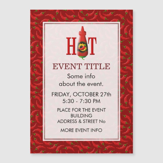 Bouteille de sauce chaude (Devant)