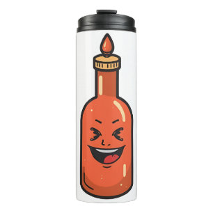 Bouteille de Sauce Piquante de Dessin Animé Mignon