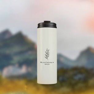 Bouteille de voyage de style ferme moderne personn