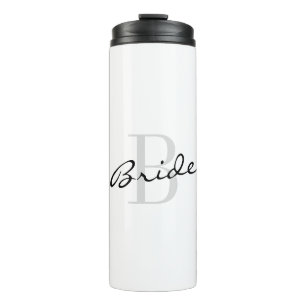 Bouteille de voyage monogramme thermique BRIDE per