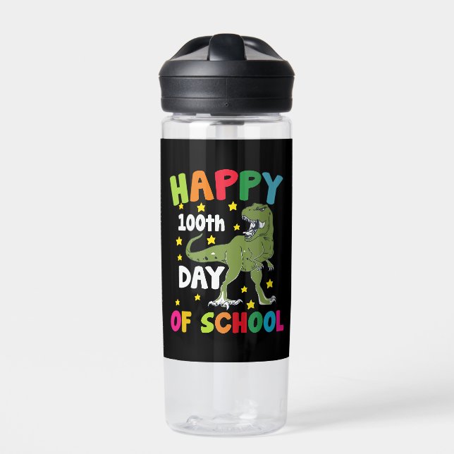 Bouteille D'eau 100 jours d'école Trex 100e jour d'école  (Extérieur)