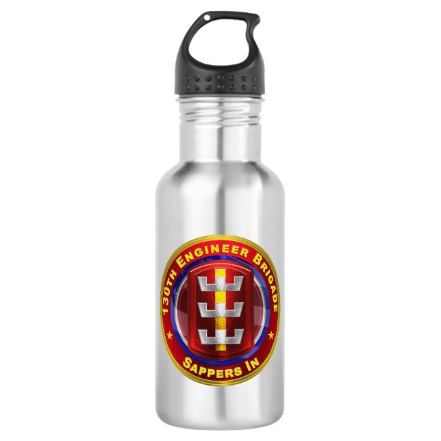 Bouteille D'eau 130e brigade du génie "Sappers In" (Devant)