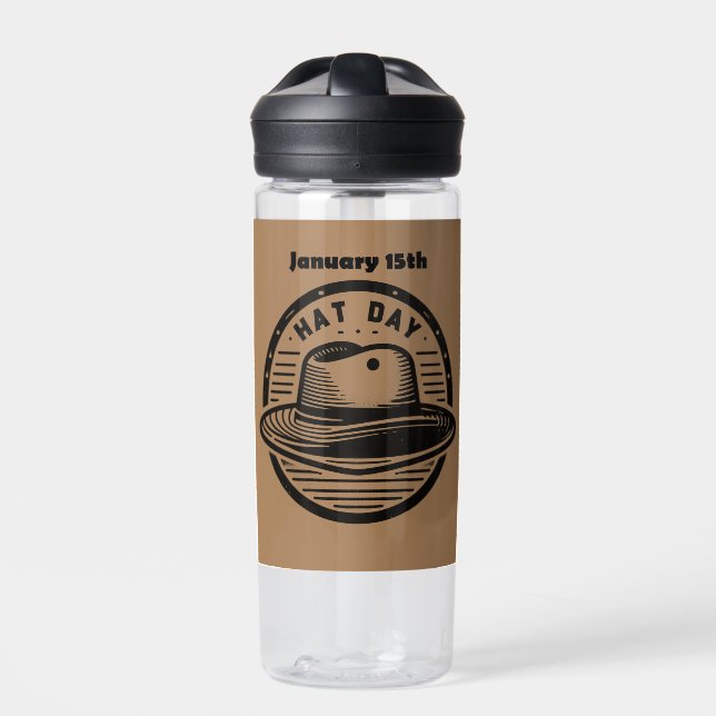 Bouteille D'eau 15 janvier - Jour du Casquette (Extérieur)