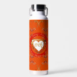 Bouteille D'eau 17e anniversaire du Mariage carnélien<br><div class="desc">Ne sera-t-elle pas ravie ; vous avez marqué leur anniversaire avec mon design unique et romantique avec un clin d'oeil au don traditionnel de pierres précieuses carnéliennes !</div>