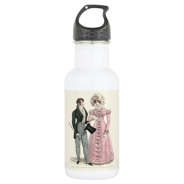 Bouteille D'eau 1823 Antique Homme Mariage Femme Mode (Devant)