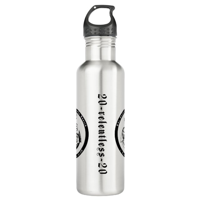 Bouteille D'eau 2020 Stainless Steel Water Bottle 24oz (Devant)
