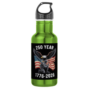 Bouteille D'eau 250 Ans 250e Anniversaire USA 4 Juillet