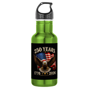 Bouteille D'eau 250e anniversaire aigle patriotique USA 250e