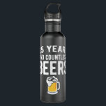 Bouteille D'eau 25e anniversaire de Mariage drôle mari amour cadea<br><div class="desc">25e anniversaire de Mariage drôle mari amour cadeau</div>