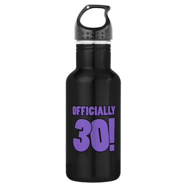 Bouteille D'eau 30e Humour d'anniversaire (Devant)