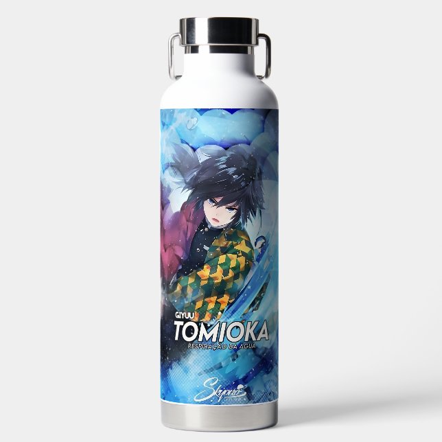 Bouteille d'eau (32 oz) blanche (Avant)