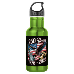 Bouteille D'eau 4 juillet Amérique États-Unis Aigle patriotique