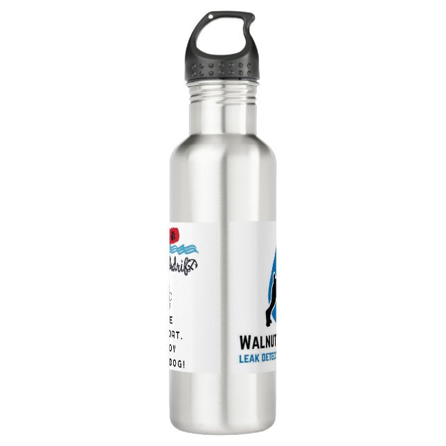 Bouteille D'eau 4 Paws Adrift & Walnut Grove K9s Water Bottle (Devant)