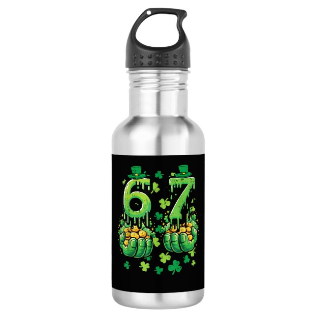 Bouteille D'eau 6 7 Jour de la Saint-Patrick (Devant)