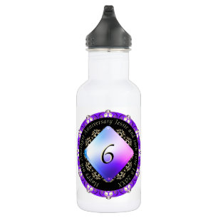 Bouteille D'eau 6e anniversaire du Mariage