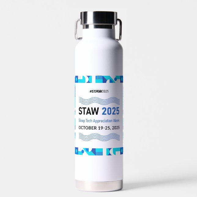 Bouteille d'eau AAST 2025 STAW (Avant)