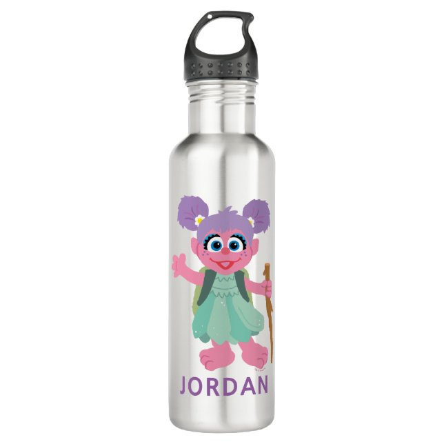 Bouteille D'eau Abby Cadabby Randonnée | Ajouter Votre Nom (Devant)