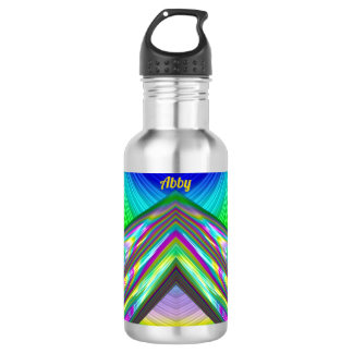 Bouteille D'eau ABBY ~ JOLI BRILLANT ! ~ Multitude de Teintes 3D 