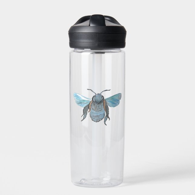 Bouteille D'eau Abeille charpentière sauvage en vol (Extérieur)