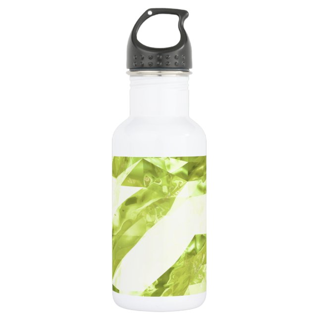 Bouteille D'eau abstrait low poly (Devant)