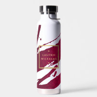 Abstraite rubis rouge brosse