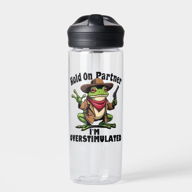 Bouteille D'eau Accusez votre partenaire de surstimuler Frog ADHD (Extérieur)