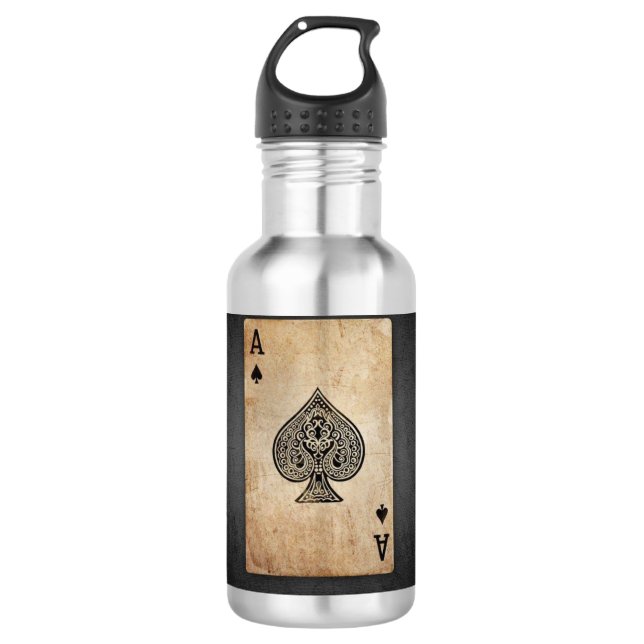 Bouteille D'eau Ace of spades (Devant)