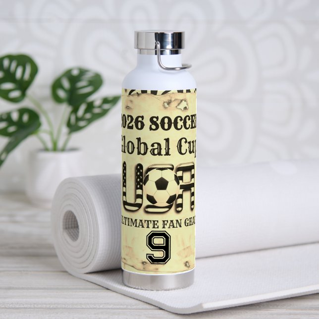 Bouteille D'eau Achempong Coupe du Monde 2026 : Tailgate Essential (Yoga (pivoté))