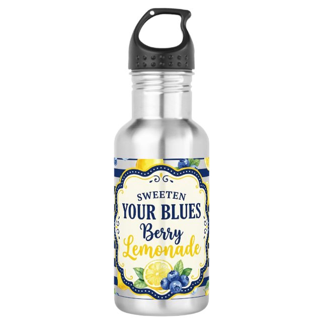 Bouteille D'eau Adoucissez Vos Blues (Devant)