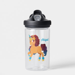 Bouteille D'eau Afro Unicorn La divine danse