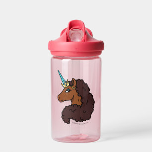 Bouteille D'eau Afro Unicorn Unique