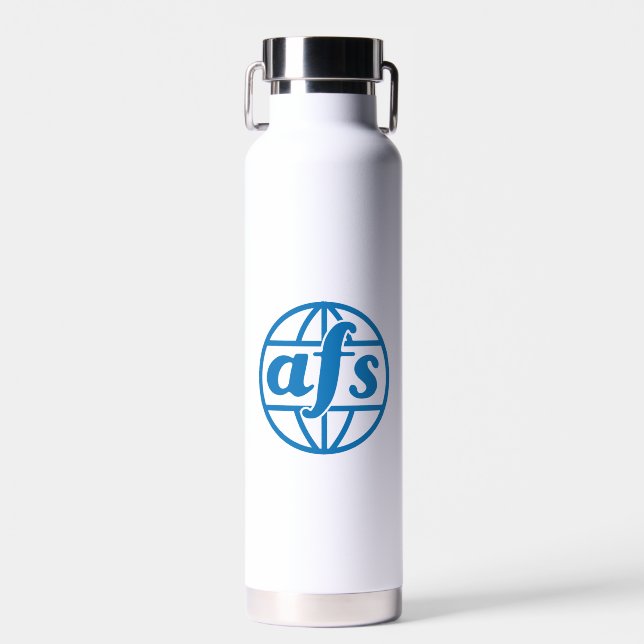 Bouteille d'eau AFS (Avant)