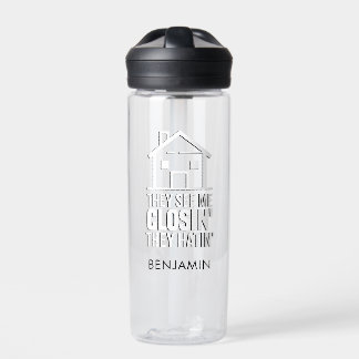 Bouteille D'eau Agent immobilier Ils me voient conclure Agent immo