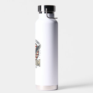 Bouteille D'eau Aigle patriotique vintage de la liberté pour le 25