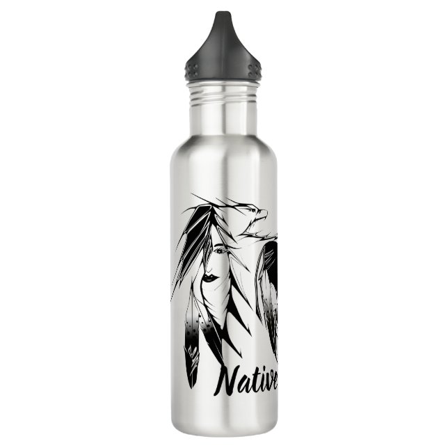 bouteille d'eau "Ailes des Aigles" (Gauche)