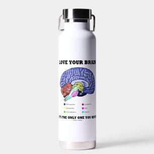 Bouteille D'eau Aimez votre cerveau C'est le seul que vous ayez de