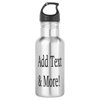 Bouteille D'eau Ajouter du texte et plus ! Customisez votre propre