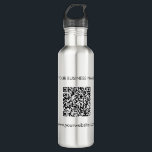 Bouteille D'eau Ajouter votre adresse de site Web QR Code Business<br><div class="desc">Ajoutez l'URL et le nom commercial de votre site en cliquant sur le bouton "Personnaliser". Un code QR unique sera automatiquement généré pour vous lorsque vous ajoutez votre adresse Web dans le champ de code QR fourni.</div>