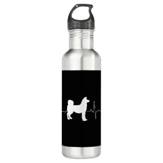 Bouteille D'eau Akita Heartbeat