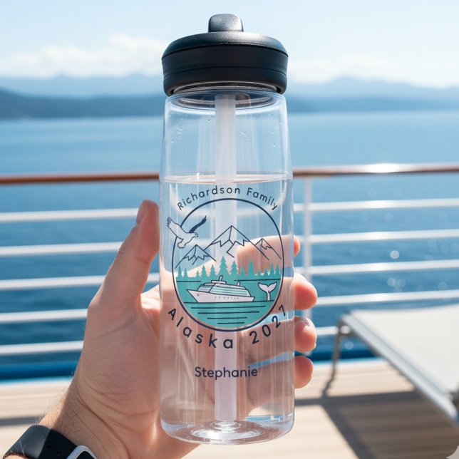 Bouteille D'eau Alaska Cruise Water Bottle for Travelers (Alaska cruise water bottle)