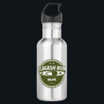Bouteille D'eau Allagash River Maine Kayak<br><div class="desc">La rivière Allagash est un affluent de la rivière Saint John,  d'une longueur d'environ 100 kilomètres,  dans le nord du Maine aux États-Unis.</div>