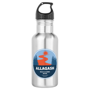 Bouteille D'eau Allagash Wild Et Pittoresque River Maine