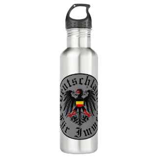Bouteille D'eau Allemand/Deutschland Forever/Aigle/Croix de fer