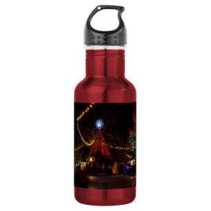 Bouteille D'eau Allumez-Le Pour Noël Acier Inoxydable Eau Bo