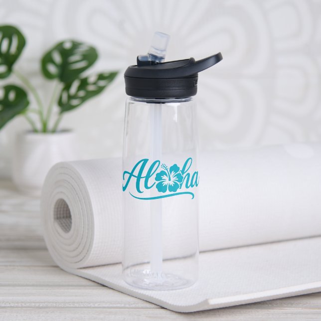 Bouteille d'eau Aloha (Yoga (pivotée))