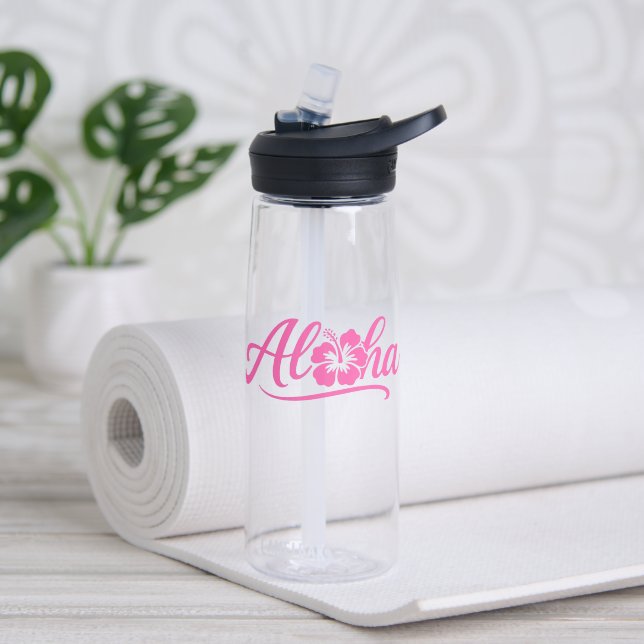 Bouteille d'eau Aloha (Yoga (pivotée))