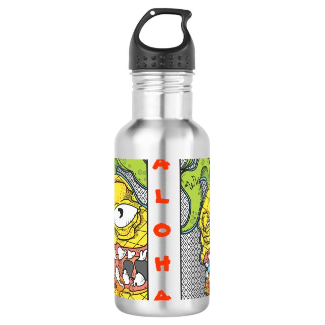 Bouteille D'eau Aloha ananas (Devant)