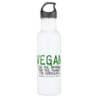Bouteille D'eau Alun végétalien 24oz de Bottleworks de liberté