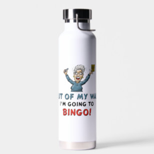 Bouteille D'eau Amateurs de bingo
