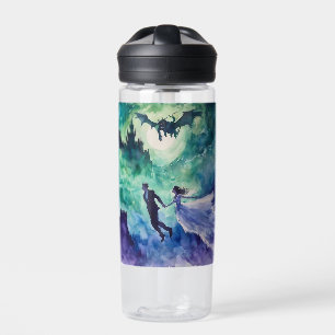 Bouteille D'eau Amateurs de vol - Peinture aquarelle